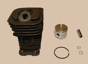 Kit cylindre piston 40mm tronçonneuse Husqvarna 142 et Jonsered 2040 - JARDIAFFAIRES