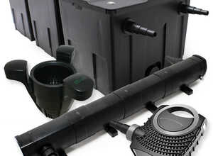 Kit de Filtration 90000l UVC 72W 80W Pompe éco Ecumeur - WILTEC Kit de Filtration 90000l UVC 72W 80W Pompe éco Ecumeur - WILTEC