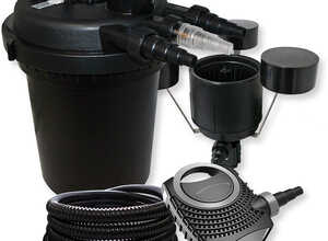 Kit de Filtration à Pression 6000l UVC 11W Pompe Tuyau Ecumeur - WILTEC Kit de Filtration à Pression 6000l UVC 11W Pompe Tuyau Ecumeur - WILTEC