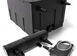 Kit de Filtration 51 Filtre 60000l UVC 18W 80W Pompe éco - WILTEC Kit de Filtration 51 Filtre 60000l UVC 18W 80W Pompe éco - WILTEC