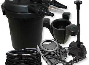 Kit filtration bassin 10000l 11W UVC NEO8000 70W Tuyau Skimmer Fontaine - WILTEC Kit filtration bassin 10000l 11W UVC NEO8000 70W Tuyau Skimmer Fontaine - WILTEC