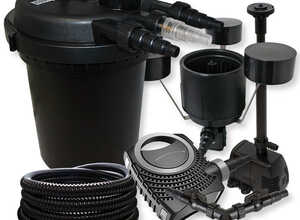 Kit filtration bassin 10000l 11W UVC NEO10000 Tuyau Skimmer Fontaine - WILTEC Kit filtration bassin 10000l 11W UVC NEO10000 Tuyau Skimmer Fontaine - WILTEC