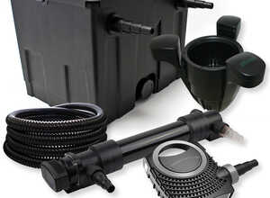 Kit filtration bassin 12000l 36W UVC NEO10000 80W Pompe Tuyau Skimmer - WILTEC Kit filtration bassin 12000l 36W UVC NEO10000 80W Pompe Tuyau Skimmer - WILTEC