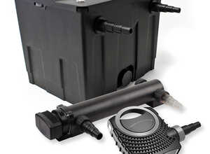 Kit filtration de bassin 12000l avec 36W UVC NEO8000 70W Pompe - WILTEC Kit filtration de bassin 12000l avec 36W UVC NEO8000 70W Pompe - WILTEC