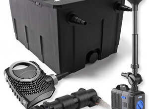 Kit filtration de bassin 60000l 24W UVC NEO8000 70W Pompe Fontaine - WILTEC Kit filtration de bassin 60000l 24W UVC NEO8000 70W Pompe Fontaine - WILTEC