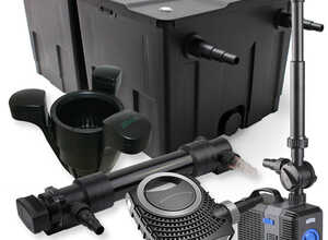 Kit filtration de bassin 60000l 36W UVC NEO8000 70W Pompe Fontaine Skimmer - WILTEC Kit filtration de bassin 60000l 36W UVC NEO8000 70W Pompe Fontaine Skimmer - WILTEC
