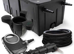 Kit filtration de bassin 90000l 24W UVC NEO7000 Pompe Tuyau Skimmer - WILTEC Kit filtration de bassin 90000l 24W UVC NEO7000 Pompe Tuyau Skimmer - WILTEC
