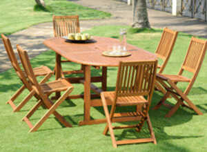 Salon de jardin Libeccio 1 table 150 200cm et 6 chaises Salon de jardin Libeccio 1 table 150 200cm et 6 chaises
