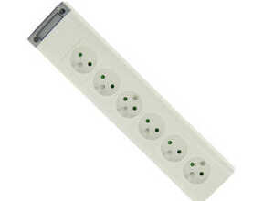 LEGRAND - Bloc multiprise 6 prises 2P+T longueur 343mm - 050611