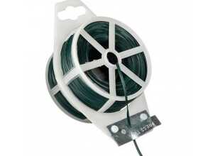 Rouleau de fil plastique armé vert - 100 m - CIS