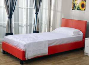 Lit enfant James - 90 x 200 cm - Rouge Lit enfant James - 90 x 200 cm - Rouge