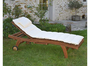 Matelas Crème pour Bain de soleil - TECK'ATTITUDE
