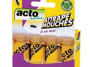 Mouches spirale glue bg 4 tubes - ACTO