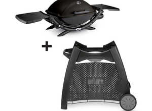Pack Barbecue Weber gaz Q2200 + Chariot