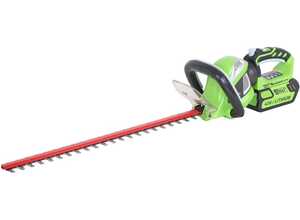 PACK TAILLE-HAIES SANS FIL A BATTERIE GREENWORKS 40V - G40HT61K2