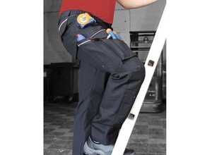 Pantalon de travail Multipoches LMA extensible Basalte Noir 38