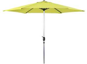 Parasol jardin droit Alu Sol - Rond - Ø 3m - Vert Parasol jardin droit Alu Sol - Rond - Ø 3m - Vert