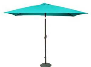 Parasol rectangulaire aluminium Fidji 2 x 3 m Emeraude - HESPERIDE Parasol rectangulaire aluminium Fidji 2 x 3 m Emeraude - HESPERIDE