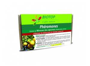 Phéromone Mineuse des agrumes (2 capsules) - BIOTOP