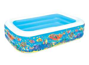 Piscine rectangulaire Deluxe Décor Poissons- 2.29 x 1.52 x 0.56 m Piscine rectangulaire Deluxe Décor Poissons- 2.29 x 1.52 x 0.56 m