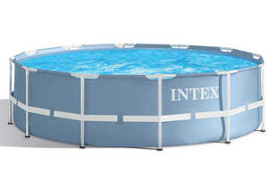 Piscine tubulaire Prism Frame ronde 3,66 x 0,99 m - Intex