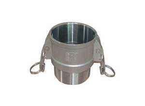 Raccord Camlock femelle - embout fileté male en inox - Type B - femelle camlock 2''- fileté male 2'' - MULTITANKS