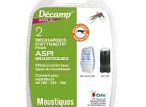 2 recharges d'attractif pour aspirateur à moustiques - Intérieur / Extérieur