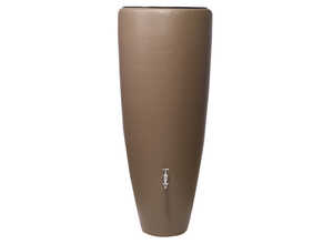 Récupérateur eau de pluie 2 en 1 300L GARANTIA Taupe avec bac à fleur Récupérateur eau de pluie 2 en 1 300L GARANTIA Taupe avec bac à fleur