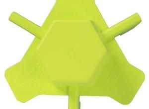RIVIERA Kit Assemblage Pm Pour Bacs Hexaline Haut 39 - Vert Anis