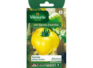 Sachet graines Tomate Yellow Stuffer - VILMORIN