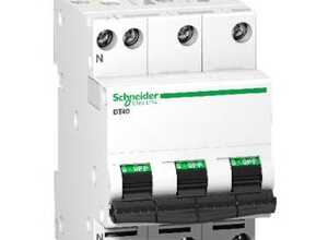 SCHNEIDER - Disjoncteur Acti9 DT40 3P+N 20A Courbe C - A9N21066