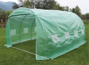 SERRE TUNNEL DE JARDIN ALTHEA - 12M² - 4 X 3 X 2 M SERRE TUNNEL DE JARDIN ALTHEA - 12M² - 4 X 3 X 2 M