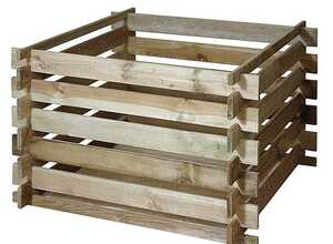 Bac à compost en bois Primo Bac à compost en bois Primo