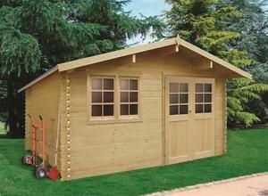 VISP Abri de jardin 4,18x3,88 m 14,37m? utiles