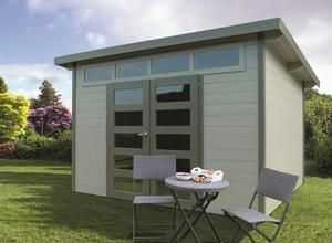VENEZIA Abri bois de jardin 333,5x273,5 cm 8,58m? utiles
