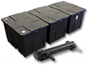 SunSun Kit de filtration de bassin 90000l avec 24W UVC Stérilisateur - WILTEC SunSun Kit de filtration de bassin 90000l avec 24W UVC Stérilisateur - WILTEC