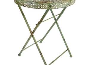 Table bistrot de jardin en métal - - ESSCHERT DESIGN Table bistrot de jardin en métal - - ESSCHERT DESIGN