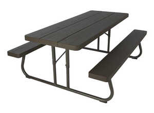 Table pique-nique rectangulaire - 183 x 76 cm