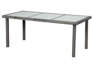 Table de jardin St Tropez 8 - Florida - 180 x 90 x 74 cm - Gris Table de jardin St Tropez 8 - Florida - 180 x 90 x 74 cm - Gris