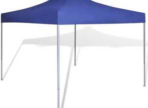vidaXL Tente pliable bleue 3 x m