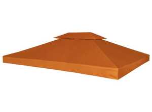 vidaXL Toile de Rechange pour Pergola Gazebo Terre cuite 270 g/m²