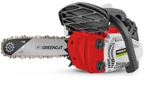 Tronçonneuse scie 10 " légère avec moteur à essence 25.4cc -Greencut Tronçonneuse scie 10 " légère avec moteur à essence 25.4cc -Greencut