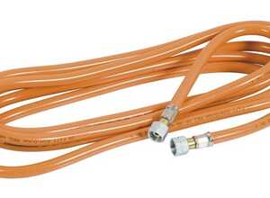 Tuyau flexible de gaz pour désherbeur thermique 5m - RIBIMEX Tuyau flexible de gaz pour désherbeur thermique 5m - RIBIMEX