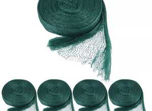 vidaXL Filets anti-oiseaux 5 pcs 4 x 10 m en PE