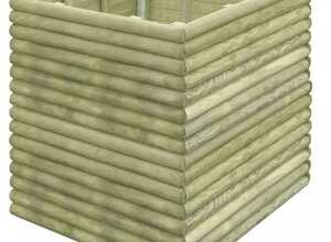 vidaXL Jardinière 106x106x96 cm Bois de pin imprégné vidaXL Jardinière 106x106x96 cm Bois de pin imprégné