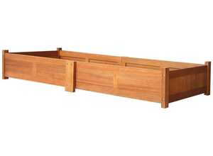 vidaXL Jardinière Bois d'acacia 200 x 50 25 cm vidaXL Jardinière Bois d'acacia 200 x 50 25 cm