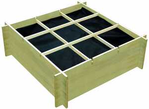 vidaXL Jardinière pour légumes Bois de pin imprégné 120 x 40 cm vidaXL Jardinière pour légumes Bois de pin imprégné 120 x 40 cm